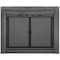 Fireplace Glass Doors Carlisle Medium Gunmetal CL-3001GM - alternate 1